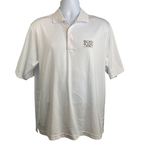 Antigua Men’s Broken Sound Country Club Boca Sz M Performance Golf Polo Shirt - Picture 1 of 12